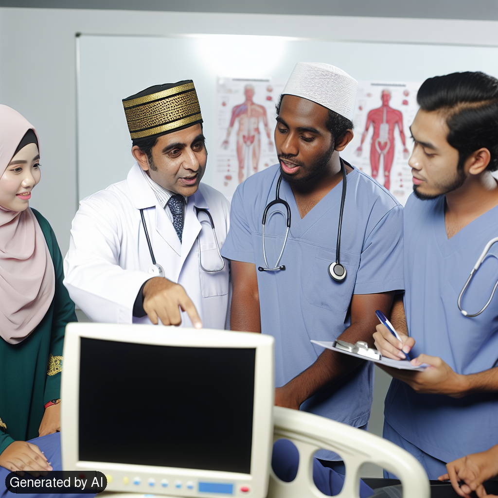 Please generate an image for workplace-based learning situations and learning theories in the clinical w... - Generated by AI