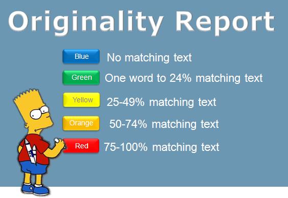 Originality report